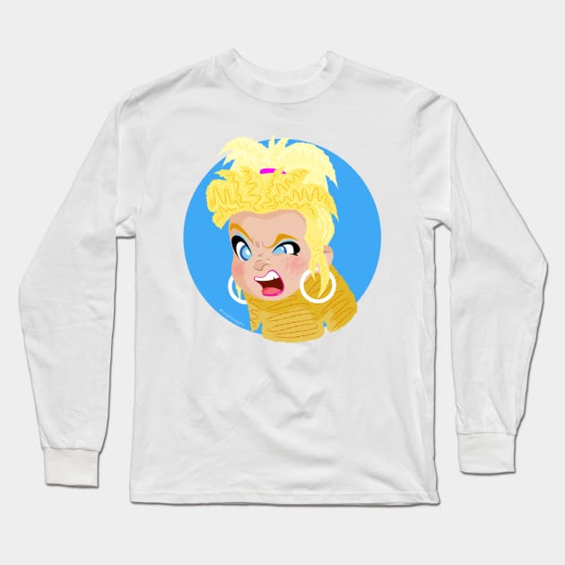 As if! Long Sleeve T-Shirt by Leigh Young Illustration